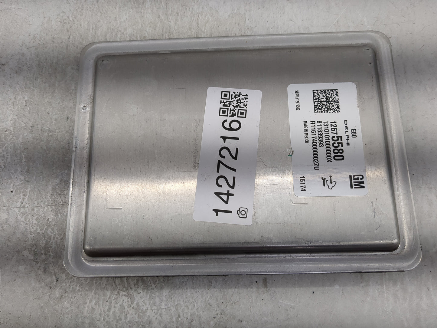 2016 Chevrolet Malibu PCM Engine Control Computer ECU ECM PCU OEM P/N:12675580 Fits OEM Used Auto Parts - Oemusedautoparts1.