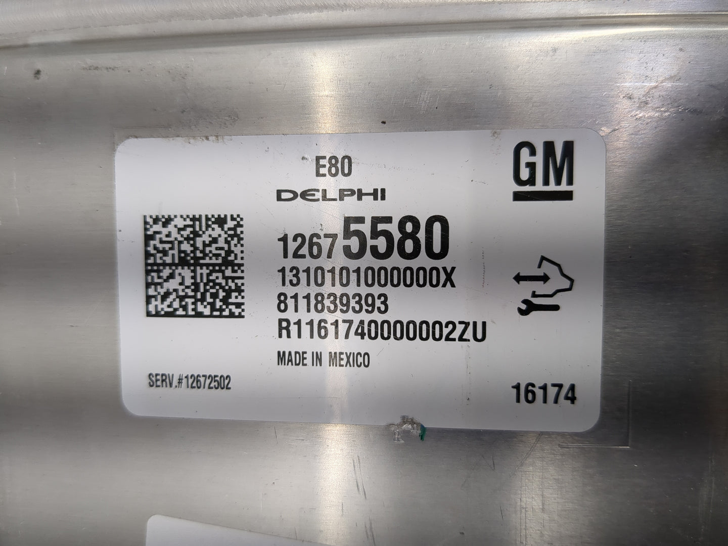 2016 Chevrolet Malibu PCM Engine Control Computer ECU ECM PCU OEM P/N:12675580 Fits OEM Used Auto Parts - Oemusedautoparts1.