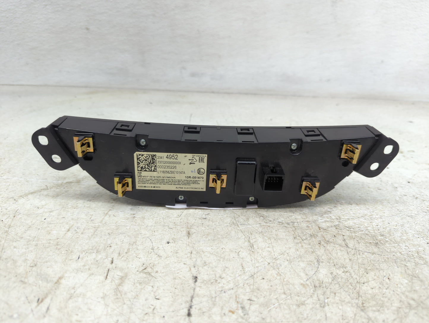 2016-2017 Chevrolet Malibu Climate Control Module Temperature AC/Heater Replacement P/N:23414952 7370200000000X Fits OEM Use