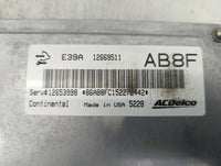 2013-2016 Chevrolet Malibu PCM Engine Control Computer ECU ECM PCU OEM P/N:12669511 Fits Fits 2013 2014 2015 2016 OEM Used A