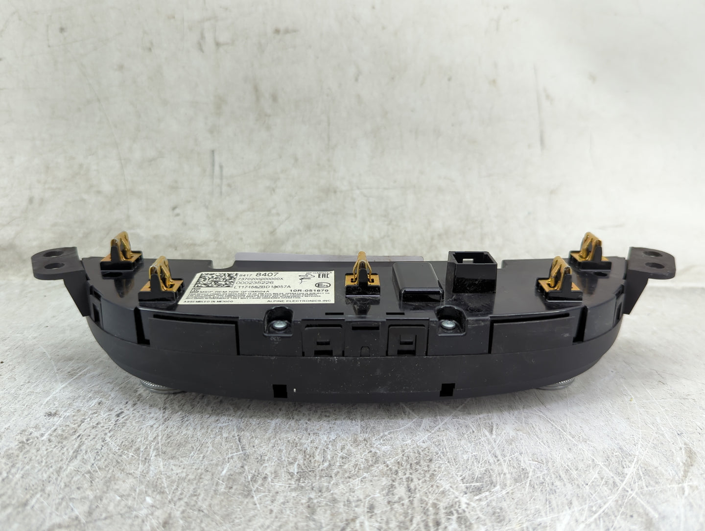 2016-2017 Chevrolet Malibu Climate Control Module Temperature AC/Heater Replacement P/N:84178407 7370200000000X Fits OEM Use
