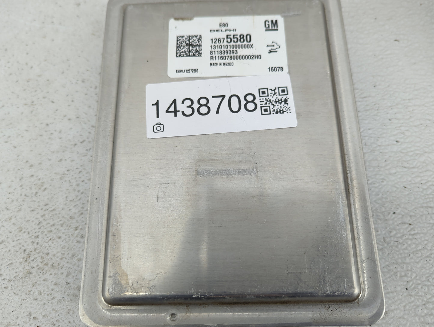 2016 Chevrolet Malibu PCM Engine Control Computer ECU ECM PCU OEM P/N:12675580 12672502 Fits OEM Used Auto Parts - Oemusedau