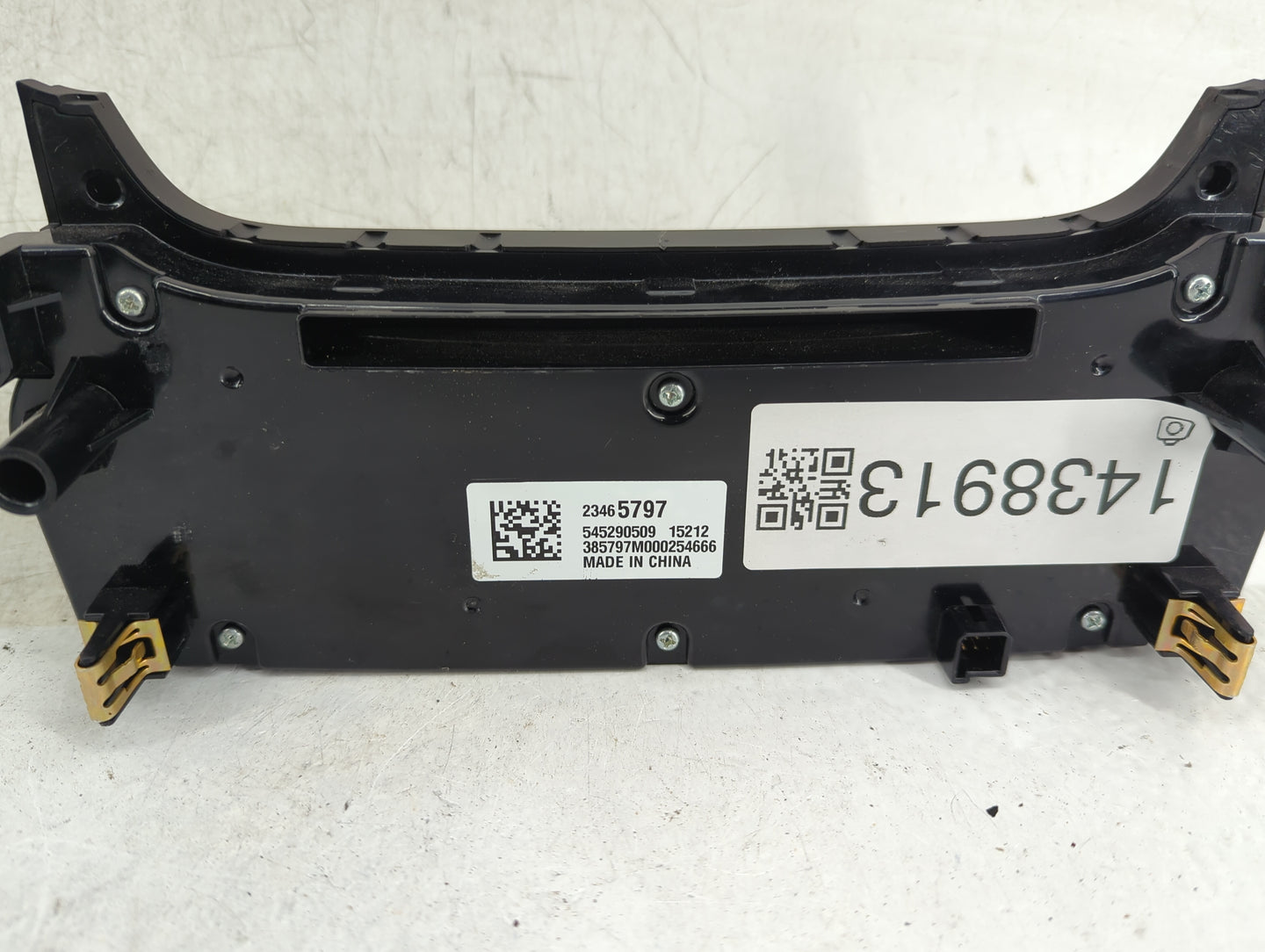 2014-2016 Chevrolet Malibu Climate Control Module Temperature AC/Heater Replacement P/N:23465797 Fits Fits 2014 2015 2016 OE