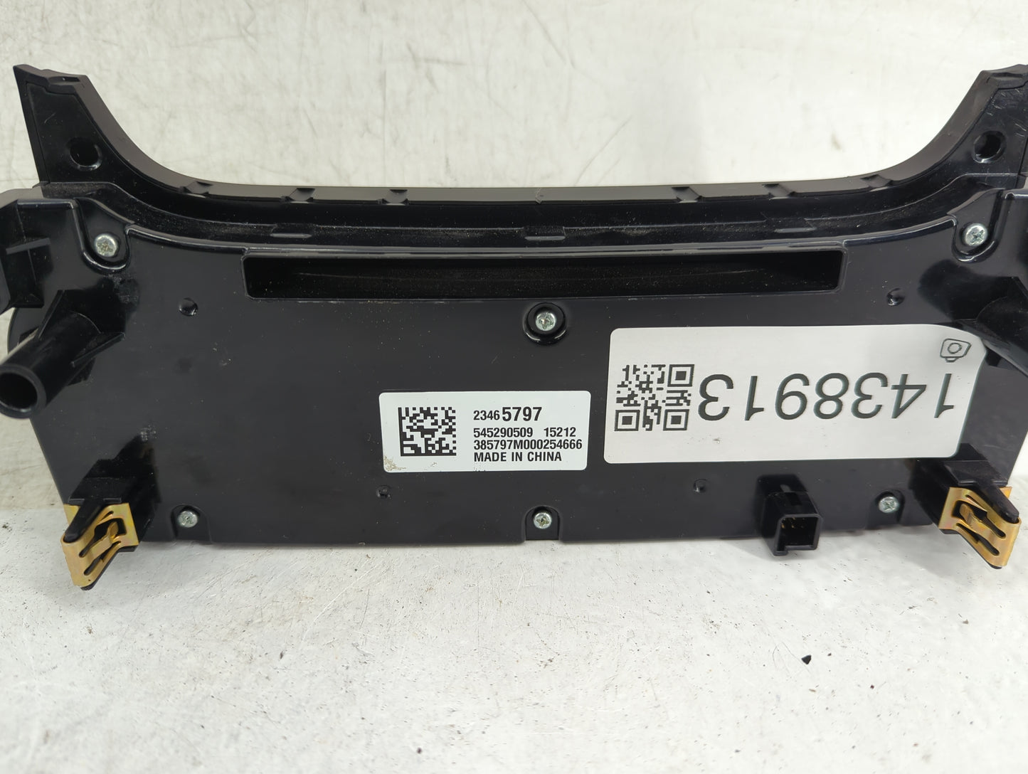 2014-2016 Chevrolet Malibu Climate Control Module Temperature AC/Heater Replacement P/N:23465797 Fits Fits 2014 2015 2016 OE