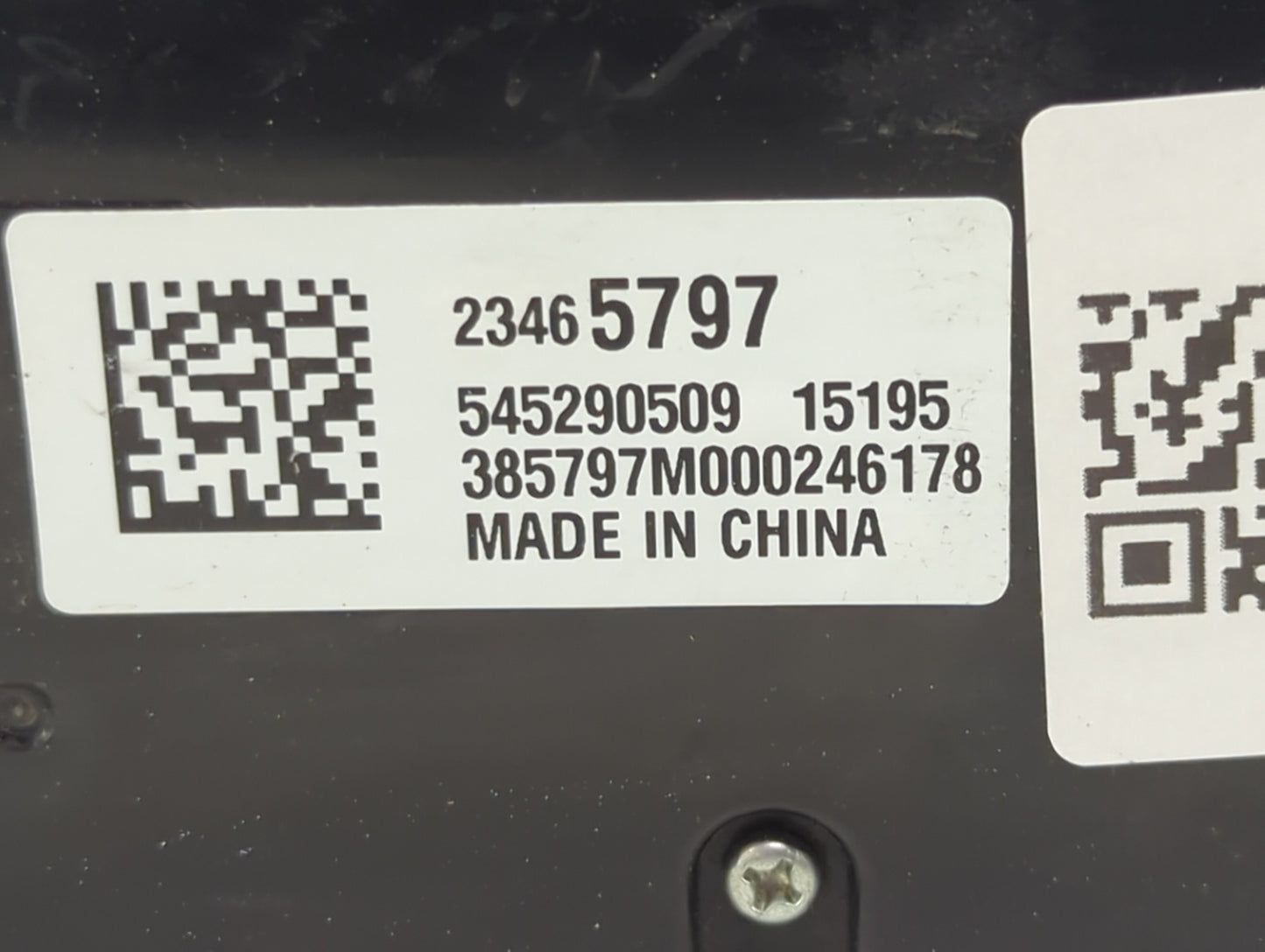 2014-2016 Chevrolet Malibu Climate Control Module Temperature AC/Heater Replacement P/N:23465797 Fits Fits 2014 2015 2016 OE
