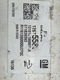 2016 Chevrolet Malibu PCM Engine Control Computer ECU ECM PCU OEM P/N:12675580 13101010000VX, 61183939, R11613900000B3C Fits