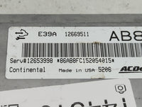 2013-2016 Chevrolet Malibu PCM Engine Control Computer ECU ECM PCU OEM P/N:12669511 12653998 Fits Fits 2013 2014 2015 2016 O
