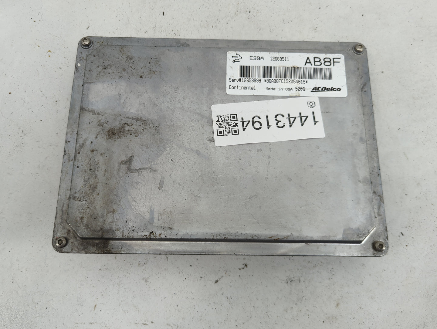 2013-2016 Chevrolet Malibu PCM Engine Control Computer ECU ECM PCU OEM P/N:12669511 12653998 Fits Fits 2013 2014 2015 2016 O