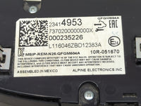 2016-2017 Chevrolet Malibu Climate Control Module Temperature AC/Heater Replacement P/N:23414953 Fits Fits 2016 2017 OEM Use