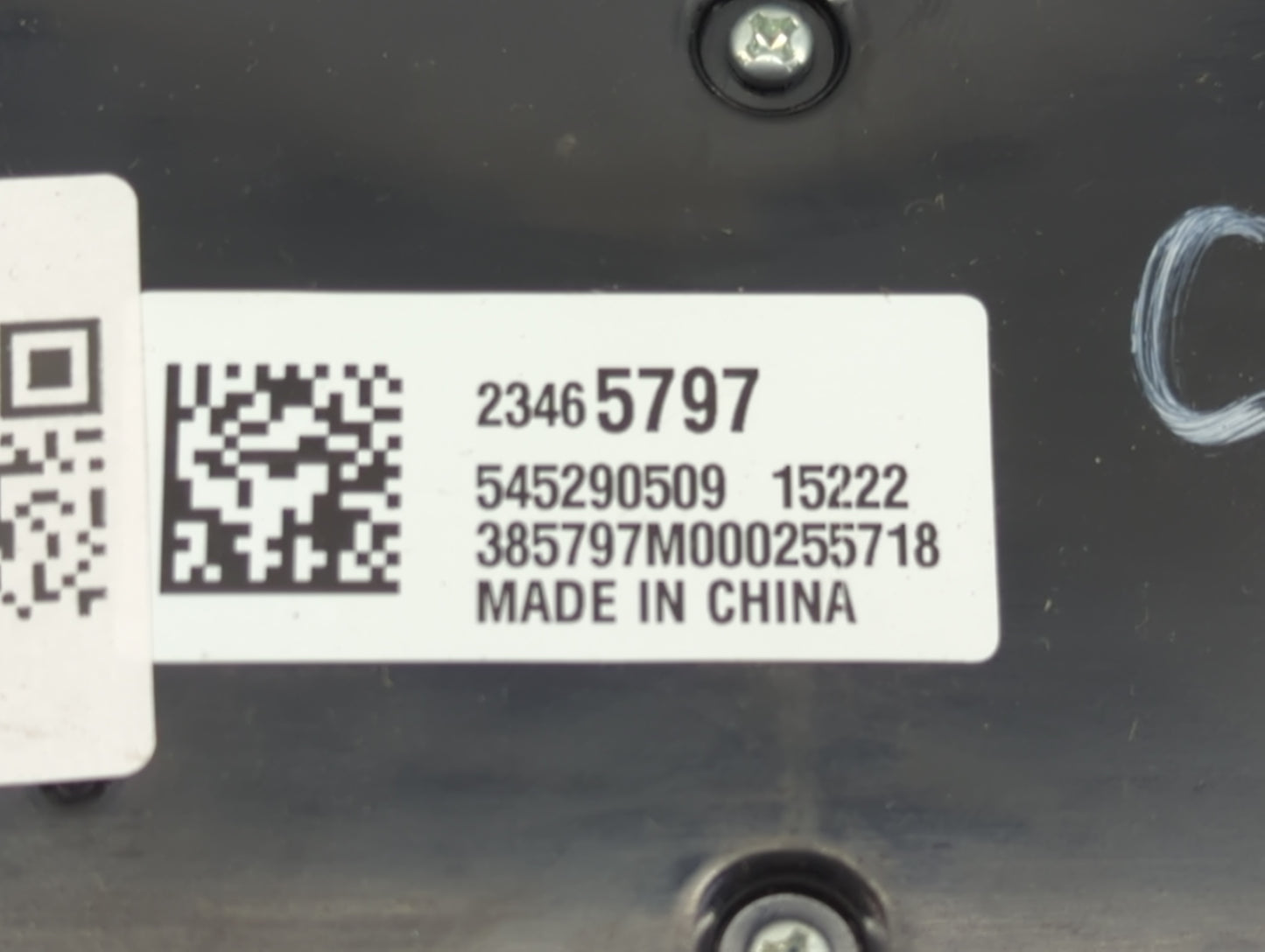 2014-2016 Chevrolet Malibu Climate Control Module Temperature AC/Heater Replacement P/N:23465797 545290509 Fits OEM Used Aut