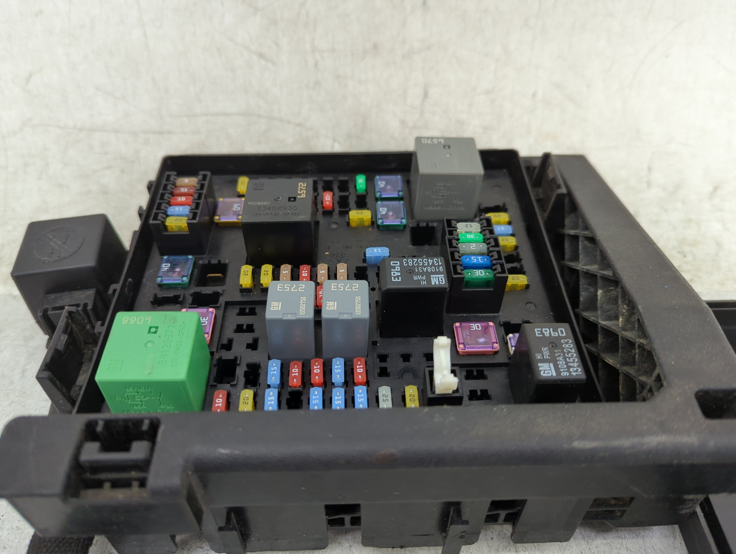 2014-2016 Chevrolet Malibu Fusebox Fuse Box Panel Relay Module P/N:13468935 13455283, 9108A31, 13463931 Fits Fits 2014 2015 