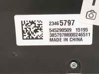 2014-2016 Chevrolet Malibu Climate Control Module Temperature AC/Heater Replacement P/N:23465797 545290509 Fits OEM Used Aut