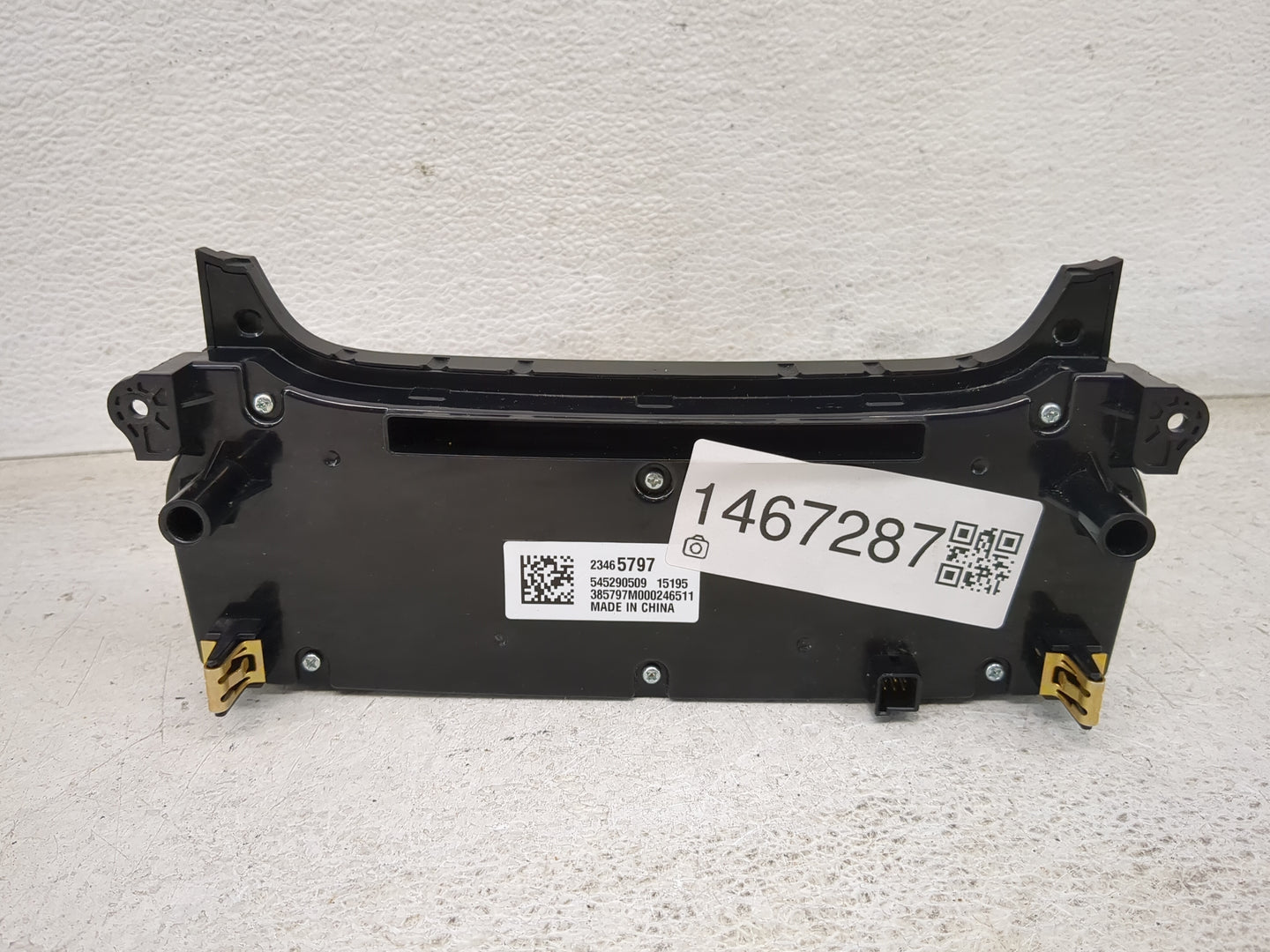 2014-2016 Chevrolet Malibu Climate Control Module Temperature AC/Heater Replacement P/N:23465797 545290509 Fits OEM Used Aut