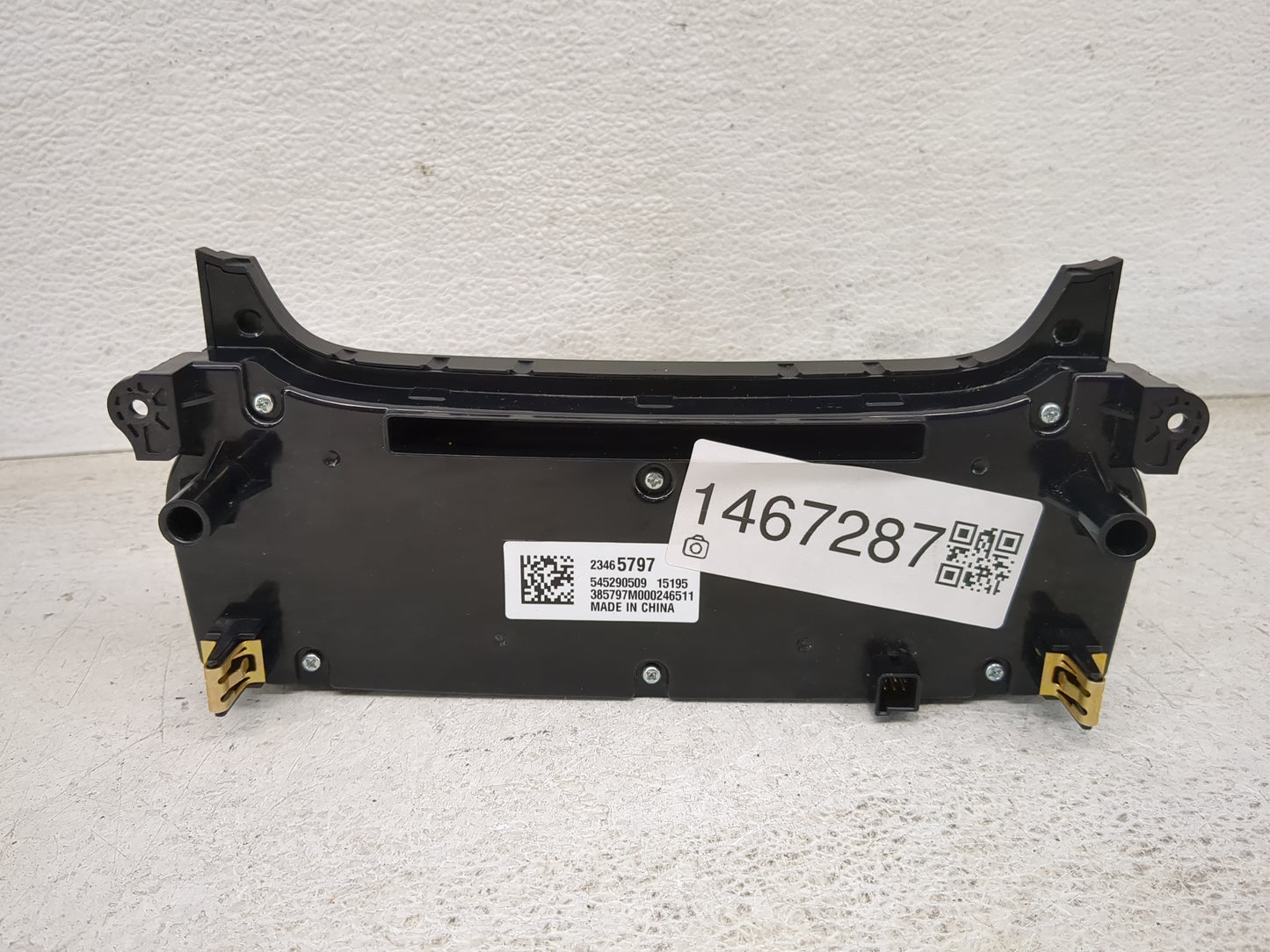 2014-2016 Chevrolet Malibu Climate Control Module Temperature AC/Heater Replacement P/N:23465797 545290509 Fits OEM Used Aut