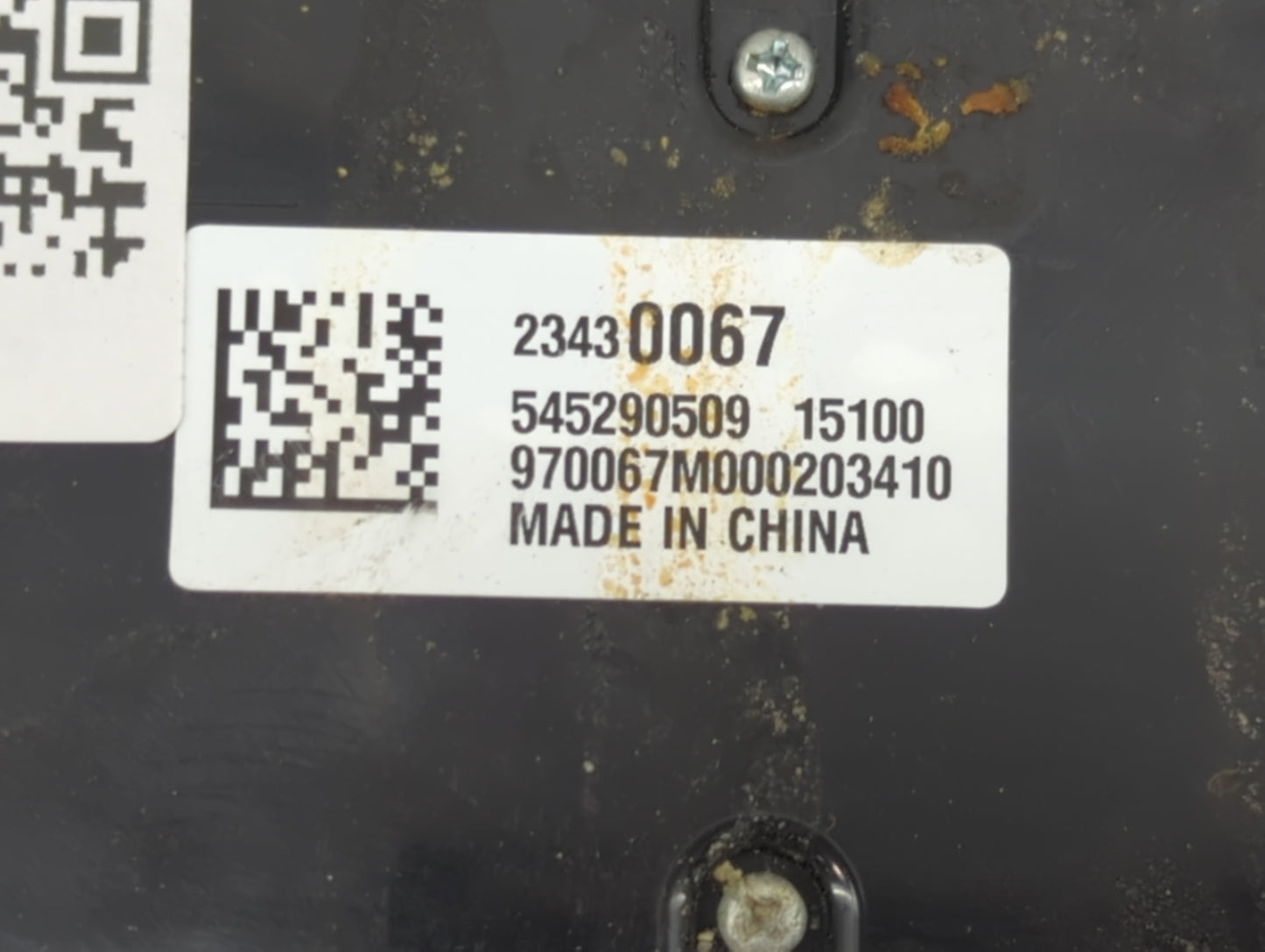 2014-2016 Chevrolet Malibu Radio Control Panel 1468635 - Oemusedautoparts1.com