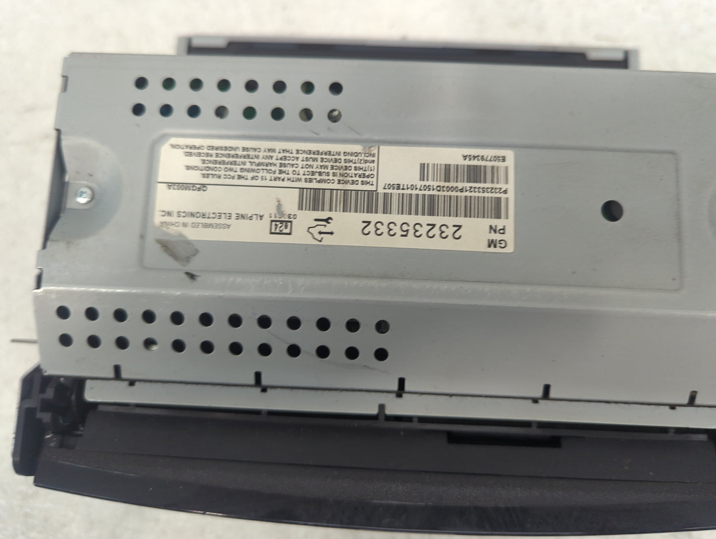 2013-2016 Chevrolet Malibu Information Display Screen 1469011 - Oemusedautoparts1.com