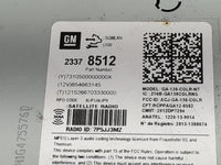2014-2016 Chevrolet Malibu Radio AM FM Cd Player Receiver Replacement P/N:23378512 GA-130-COLR-NT Fits Fits 2014 2015 2016 O
