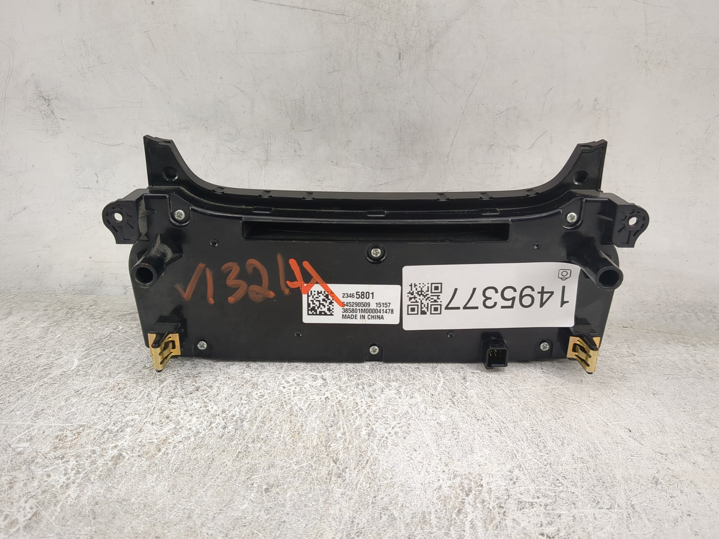 2014-2016 Chevrolet Malibu Climate Control Module Temperature AC/Heater Replacement P/N:23465801 545290509 Fits OEM Used Aut