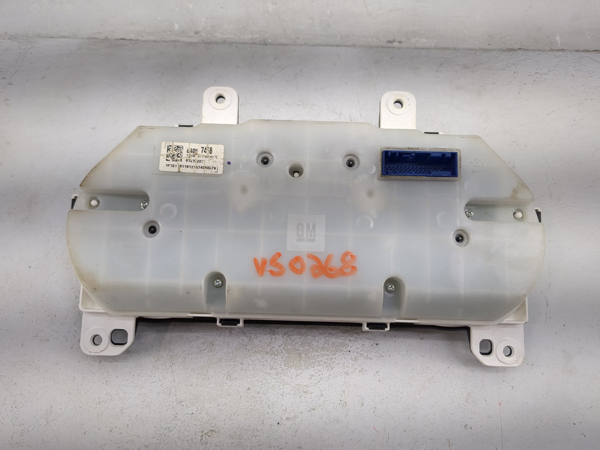 2016 Chevrolet Malibu Instrument Cluster Speedometer Gauges P/N:84057458 81237227 Miles: Fits OEM Used Auto Parts - Oemuseda
