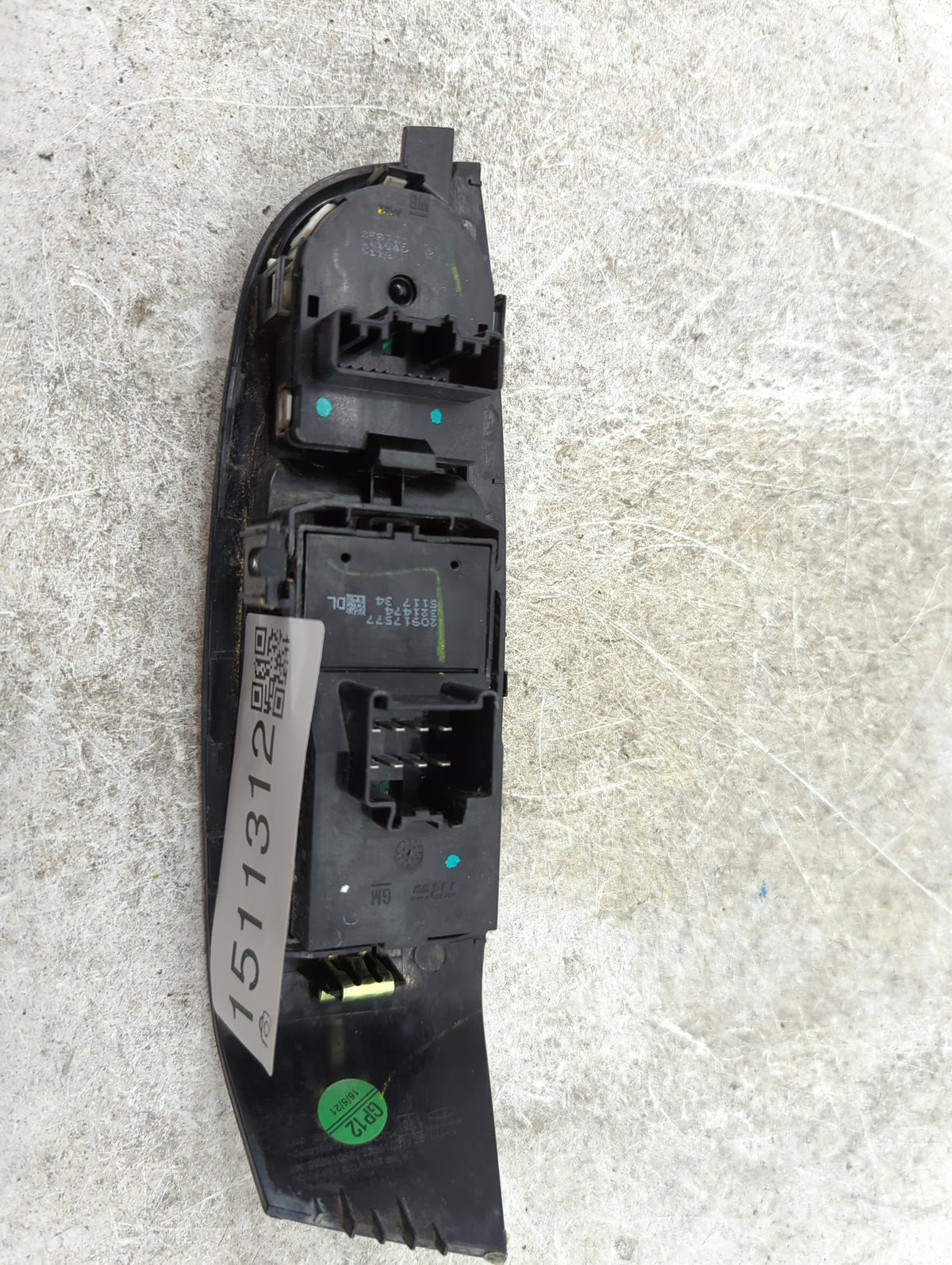 2014-2016 Chevrolet Malibu Master Power Window Switch Replacement Driver Side Left P/N:20917577 Fits OEM Used Auto Parts - O
