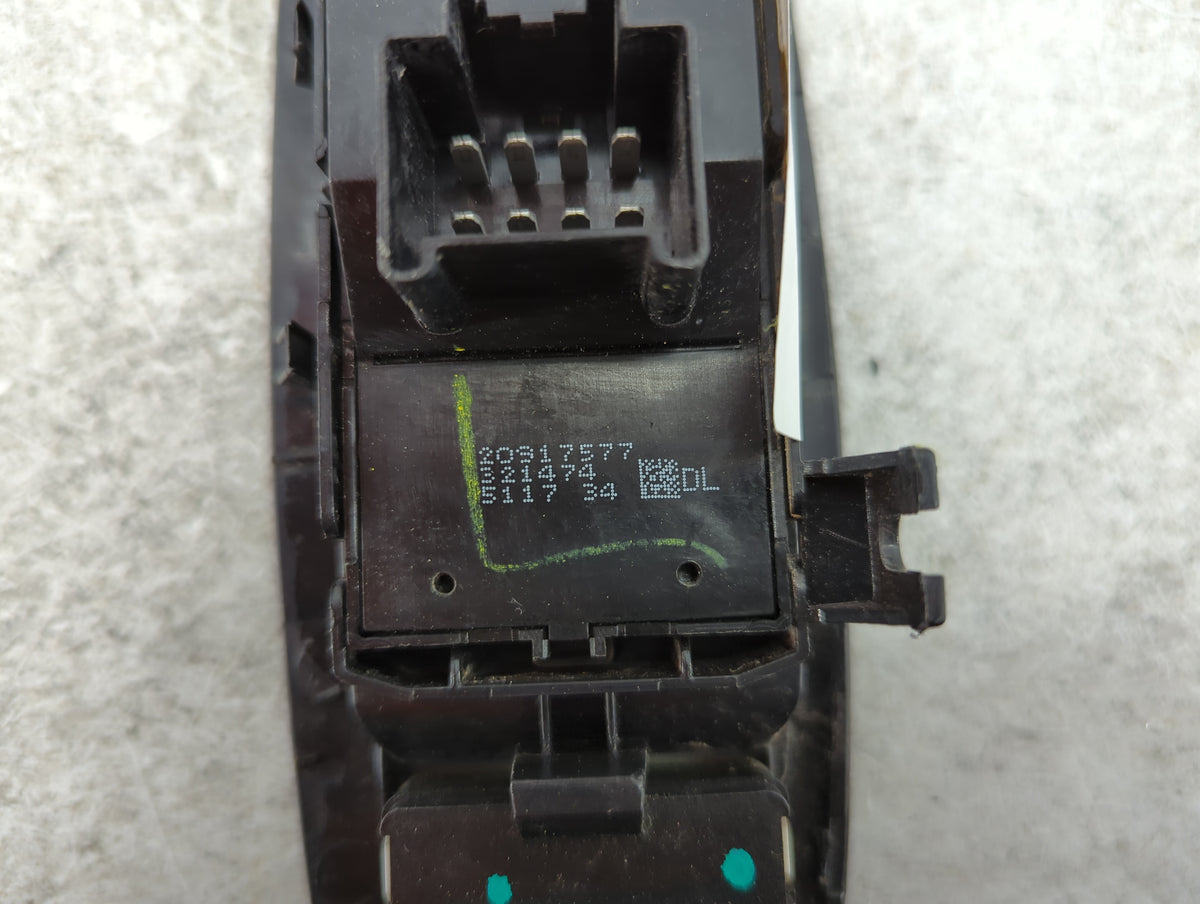 2014-2016 Chevrolet Malibu Master Power Window Switch Replacement Driver Side Left P/N:20917577 Fits OEM Used Auto Parts - O