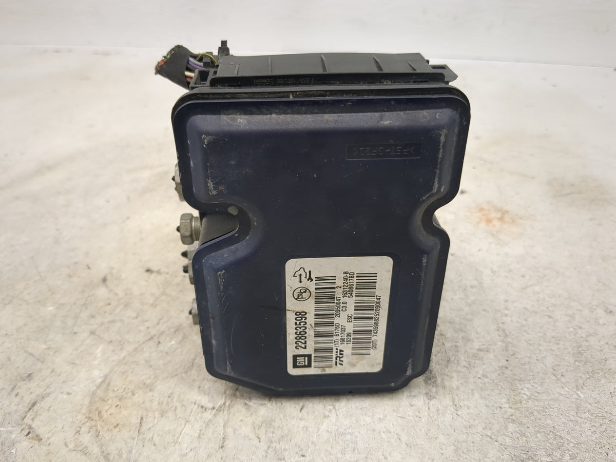 2013-2016 Chevrolet Malibu Anti-Lock Brake ABS Pump Module Actuator OEM P/N:22863598 20850047 Fits Fits 2012 2013 2014 2015 