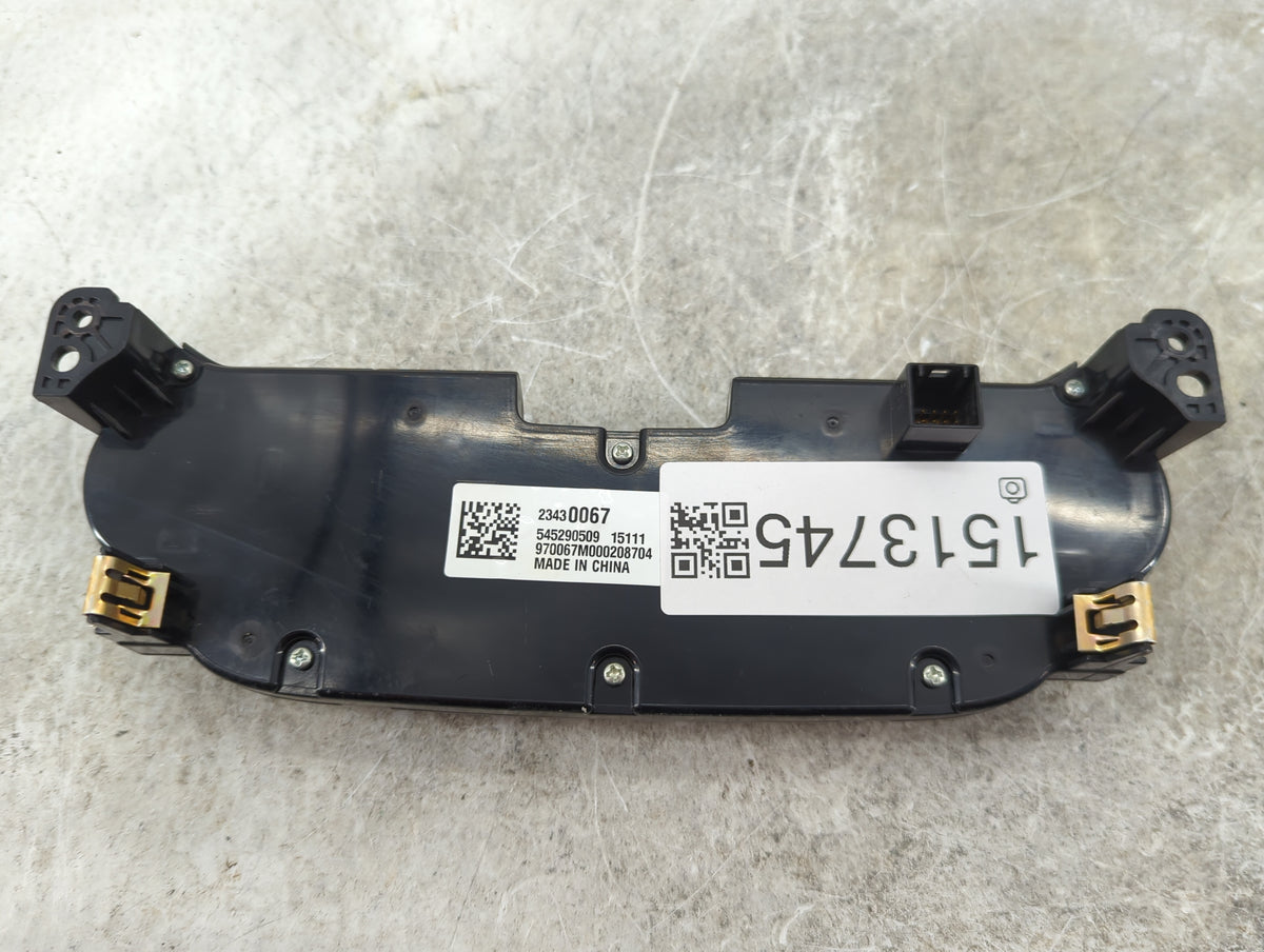 2014-2016 Chevrolet Malibu Radio Control Panel 1513745 - Oemusedautoparts1.com