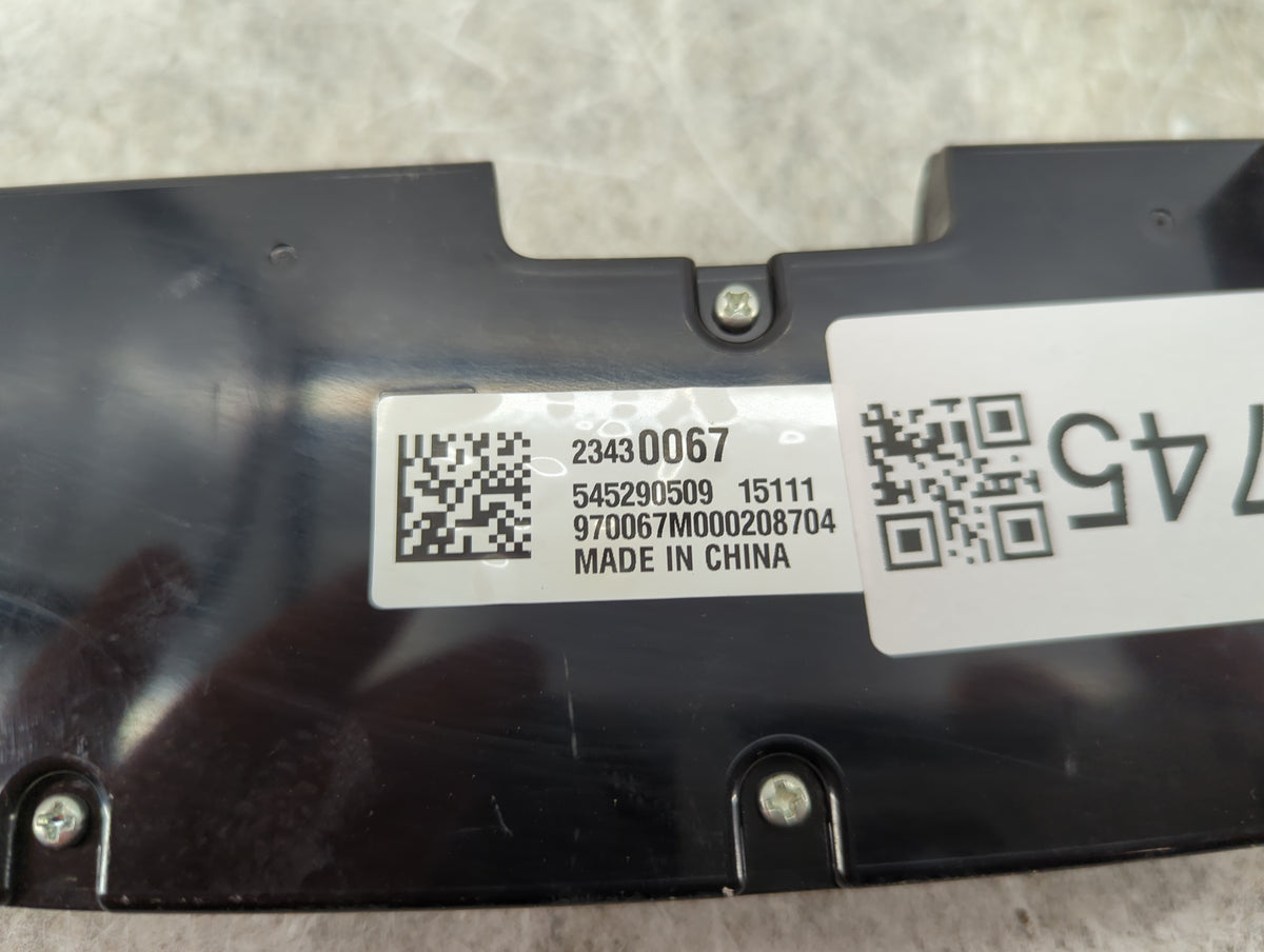 2014-2016 Chevrolet Malibu Radio Control Panel 1513745 - Oemusedautoparts1.com