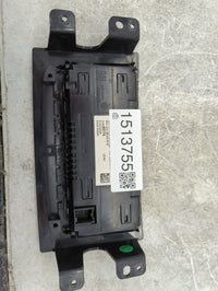 2014-2016 Chevrolet Malibu Information Radio Display Screen Black 1513755 - Oemusedautoparts1.com