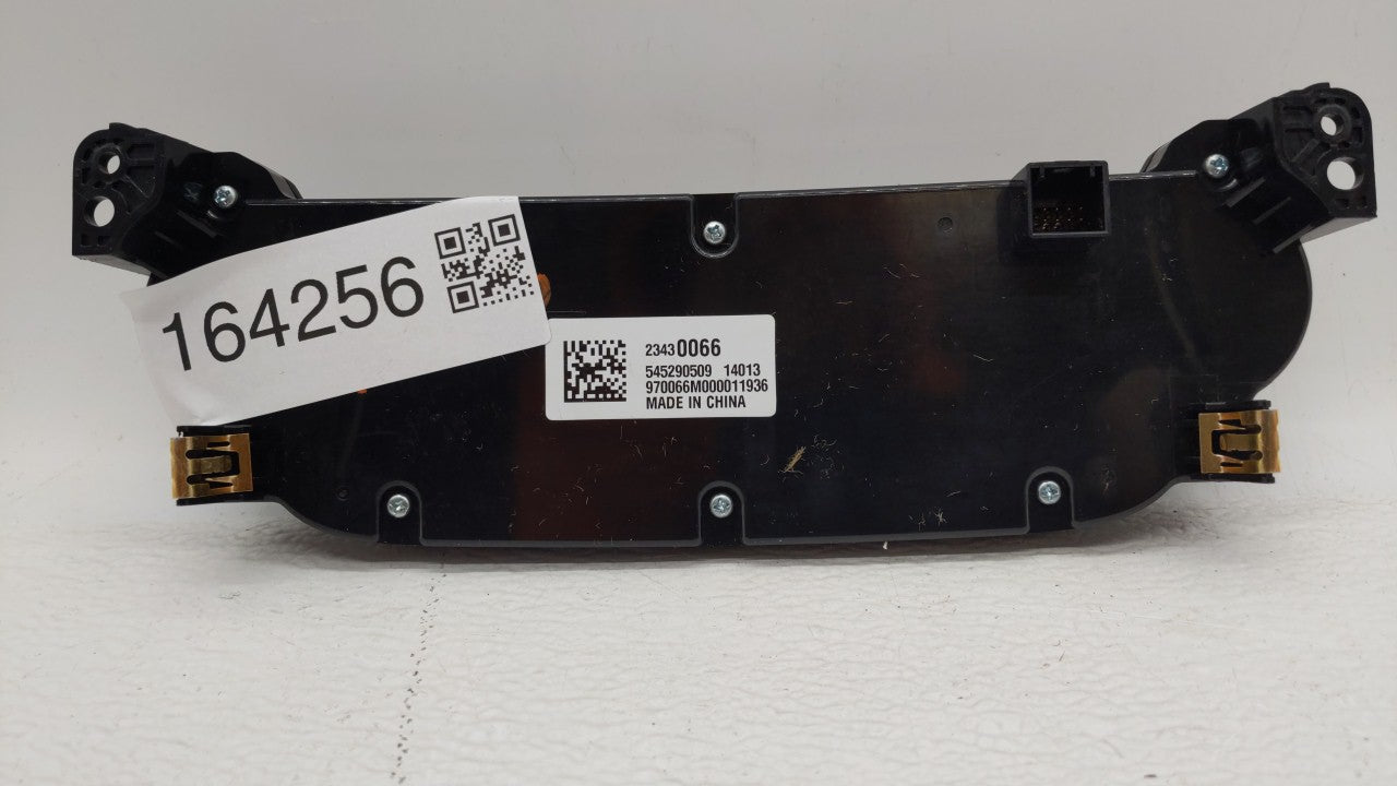 2014-2016 Chevrolet Malibu Radio Control Panel 164256 - Oemusedautoparts1.com