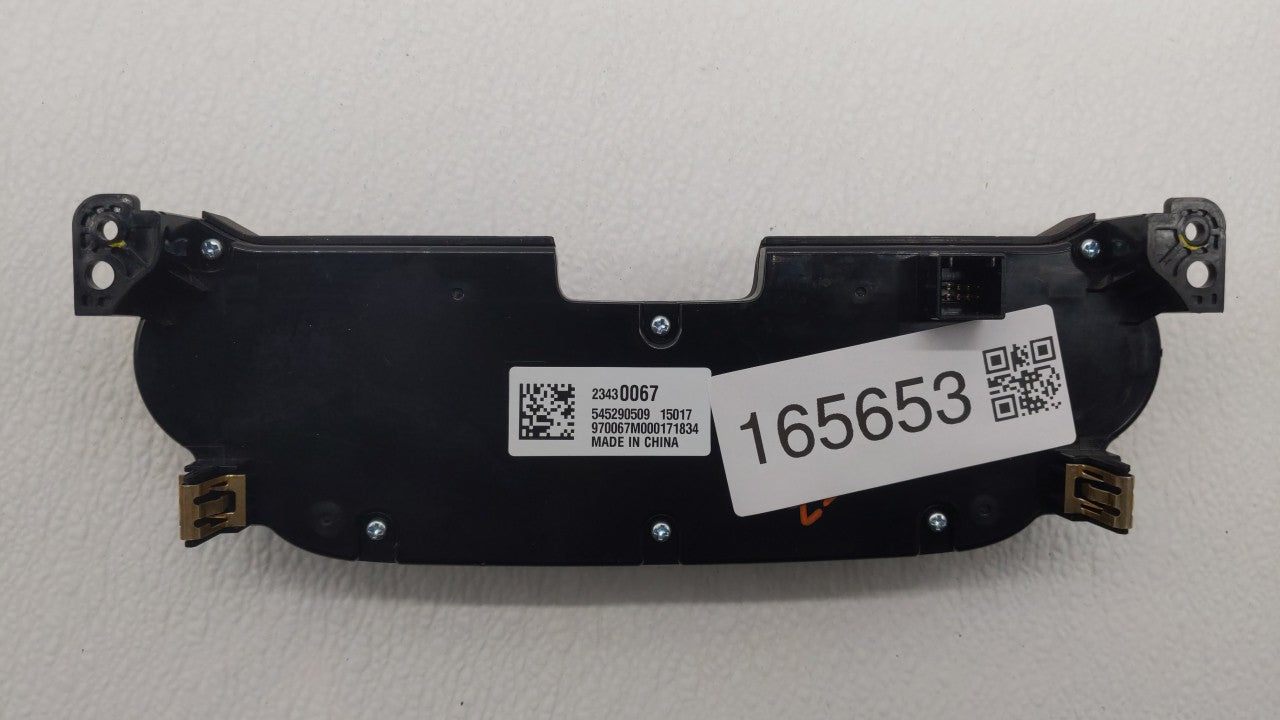 2014-2016 Chevrolet Malibu Radio Control Panel - Oemusedautoparts1.com