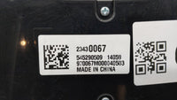 2014-2016 Chevrolet Malibu Radio Control Panel - Oemusedautoparts1.com