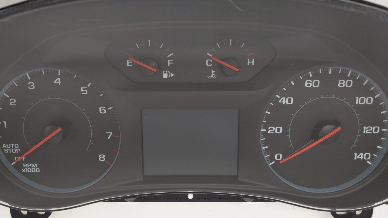 2016 Chevrolet Malibu Instrument Cluster Speedometer Gauges P/N:84057459 84057458 Fits OEM Used Auto Parts - Oemusedautopart