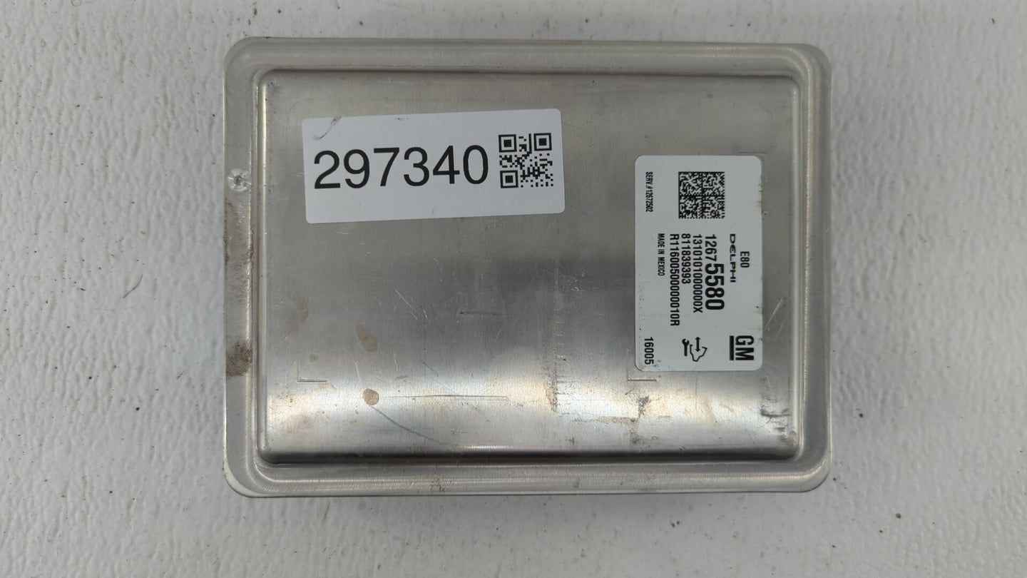 2016 Chevrolet Malibu PCM Engine Control Computer ECU ECM PCU OEM P/N:12672502 12607096, 12675580, 12676591, 12680968 Fits O