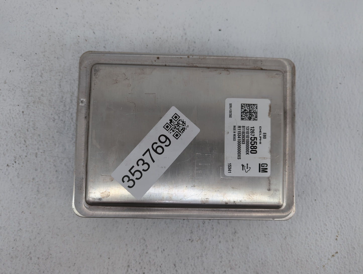 2016 Chevrolet Malibu PCM Engine Control Computer ECU ECM PCU OEM P/N:12669511 12672502, 12607096, 12675580, 12676591 Fits O