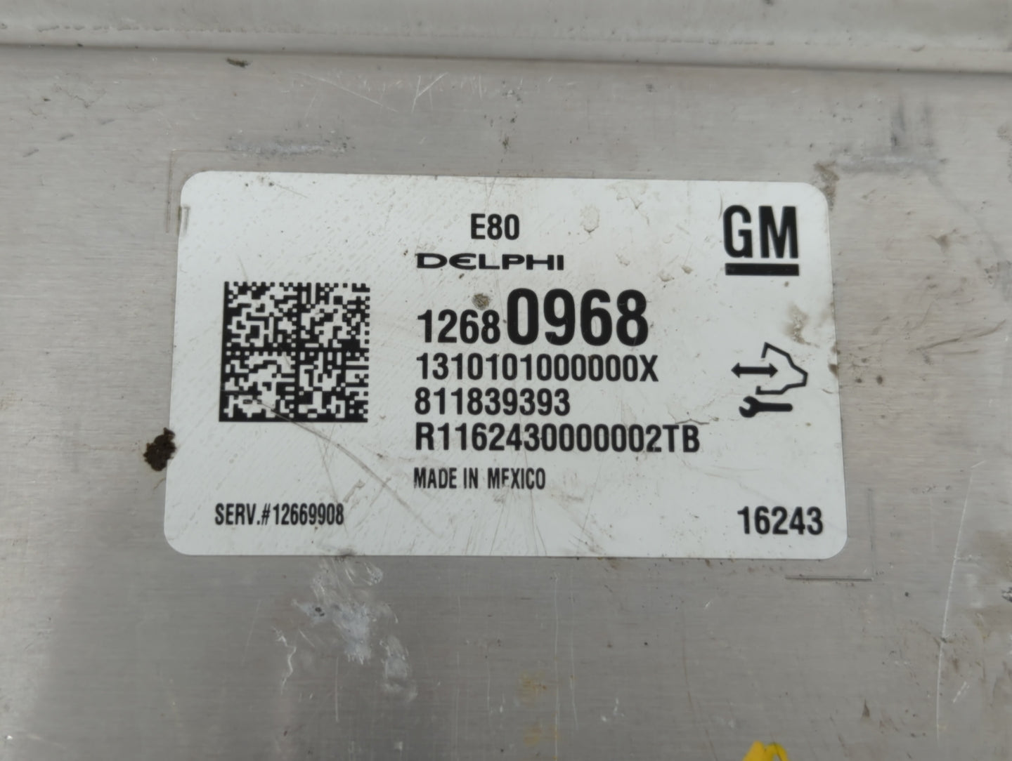 2017-2018 Chevrolet Malibu PCM Engine Control Computer ECU ECM PCU OEM P/N:12680968 12688128 Fits Fits 2017 2018 2019 OEM Us