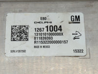 2016 Chevrolet Malibu PCM Engine Control Computer ECU ECM PCU OEM P/N:12672502 12669511, 12607096, 12675580, 12676591 Fits O