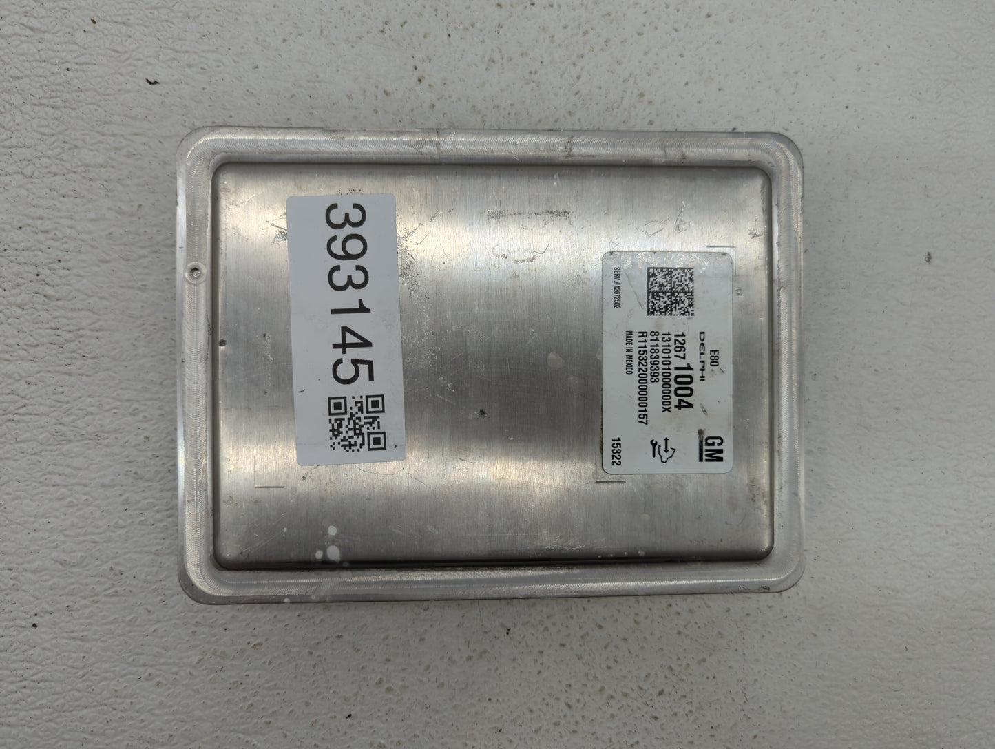 2016 Chevrolet Malibu PCM Engine Control Computer ECU ECM PCU OEM P/N:12672502 12669511, 12607096, 12675580, 12676591 Fits O