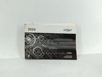 2016 Chevrolet Malibu Owners Manual Book Guide OEM Used Auto Parts - Oemusedautoparts1.com