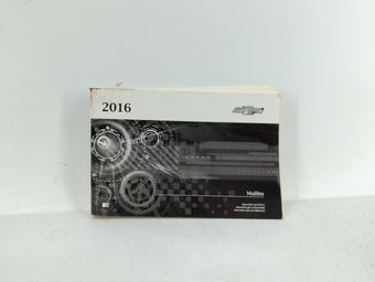 compare product 2016 Chevrolet Malibu Owners Manual Book Guide OEM Used Auto Parts