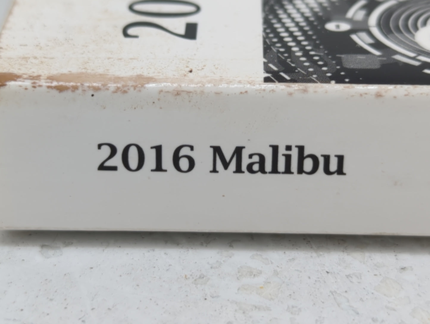 2016 Chevrolet Malibu Owners Manual Book Guide OEM Used Auto Parts - Oemusedautoparts1.com