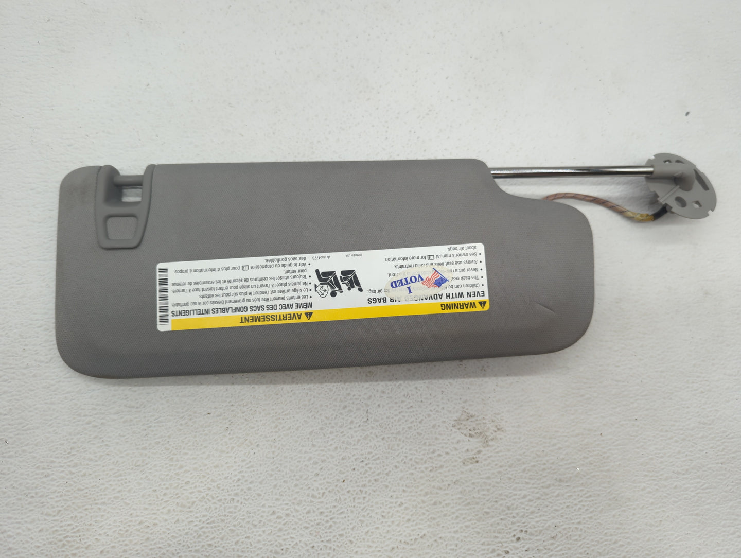 2016-2021 Chevrolet Malibu Sun Visor Shade Replacement Driver Left Mirror Fits Fits 2016 2017 2018 2019 2020 2021 OEM Used A