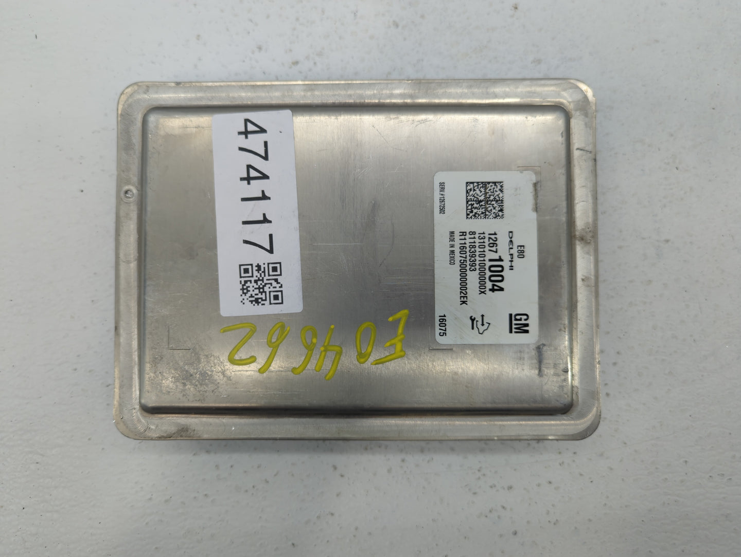 2016 Chevrolet Malibu PCM Engine Control Computer ECU ECM PCU OEM P/N:12672502 12671004, 12675580, 12676591, 12669511 Fits O