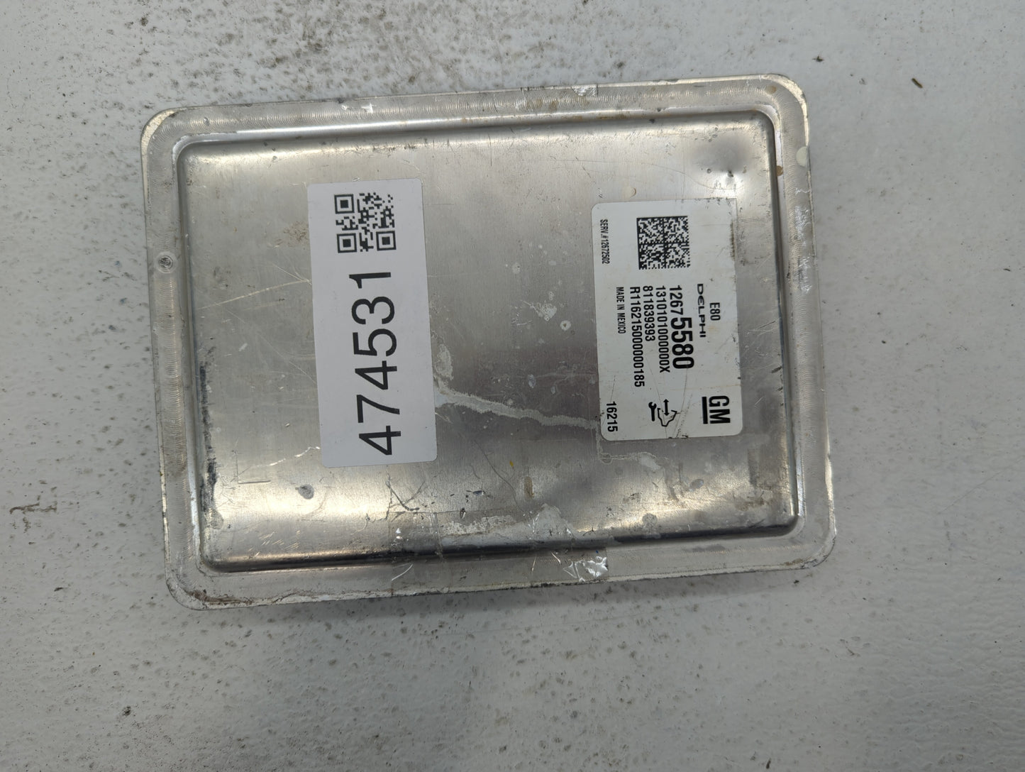 2016 Chevrolet Malibu PCM Engine Control Computer ECU ECM PCU OEM P/N:12675580 12672502, 12676591, 12669511, 12607096 Fits O