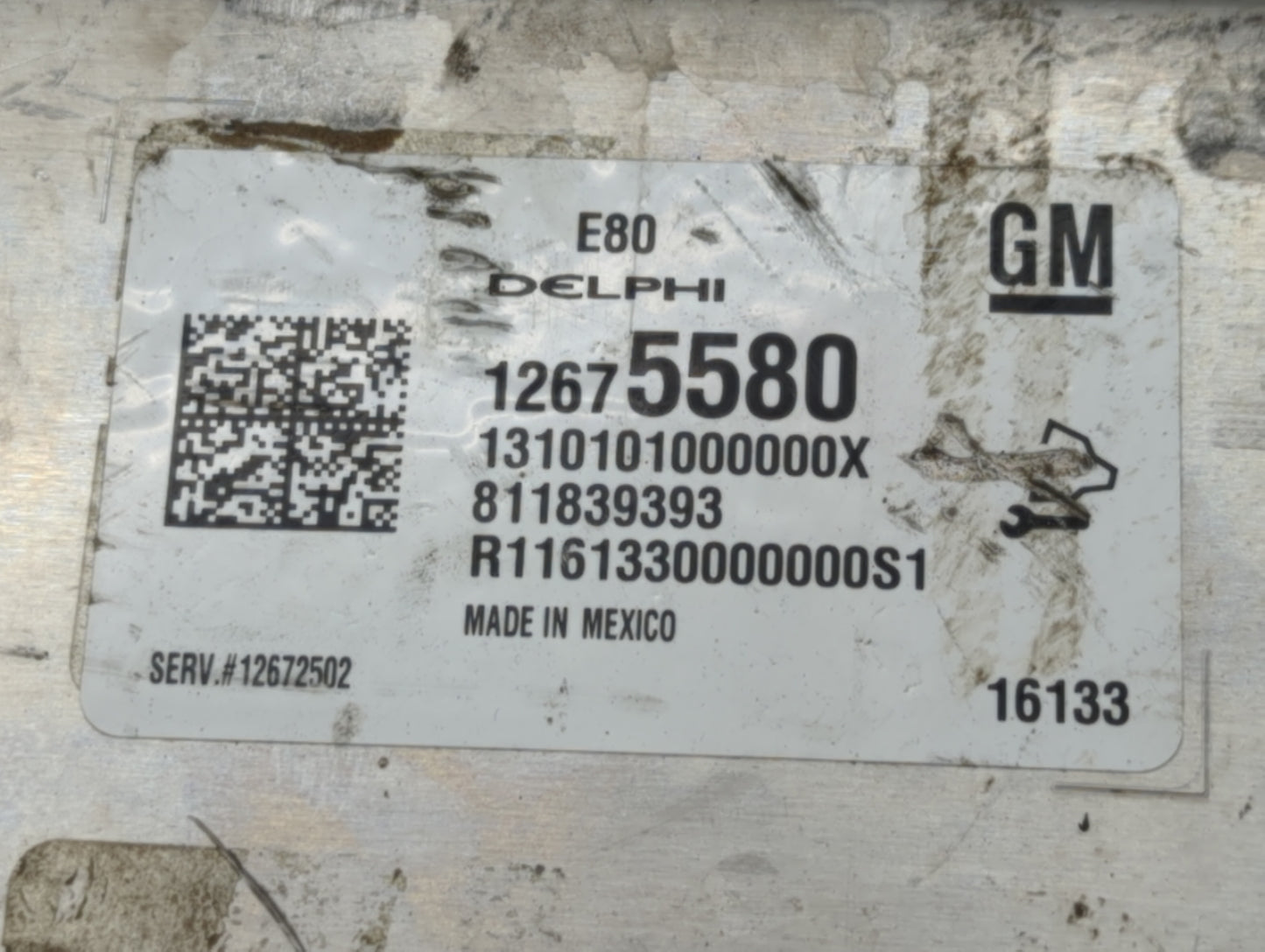 2016 Chevrolet Malibu PCM Engine Control Computer ECU ECM PCU OEM P/N:12675580 12672502, 12676591, 12669511, 12607096 Fits O