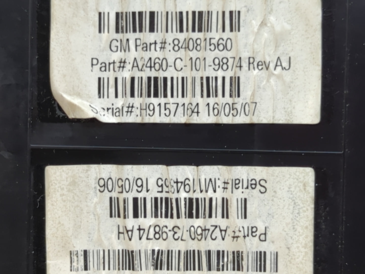 2016-2021 Chevrolet Malibu Center Floor Console P/N:5250915EA 22943126, 84003946 Fits Fits 2016 2017 2018 2019 2020 2021 OEM