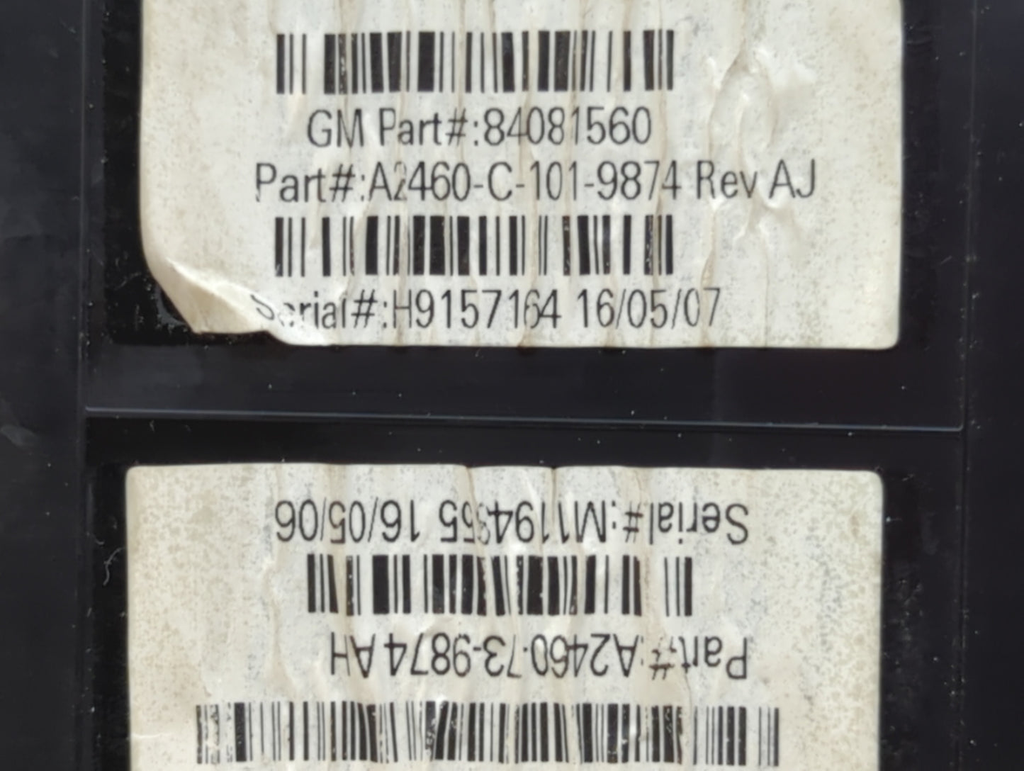 2016-2021 Chevrolet Malibu Center Floor Console P/N:5250915EA 22943126, 84003946 Fits Fits 2016 2017 2018 2019 2020 2021 OEM