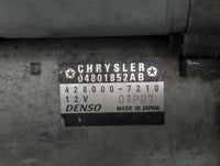 2015-2016 Chevrolet Malibu Car Starter Motor Solenoid OEM P/N:428000-7210 04801852AB Fits Fits 2015 2016 2017 2018 2019 2020