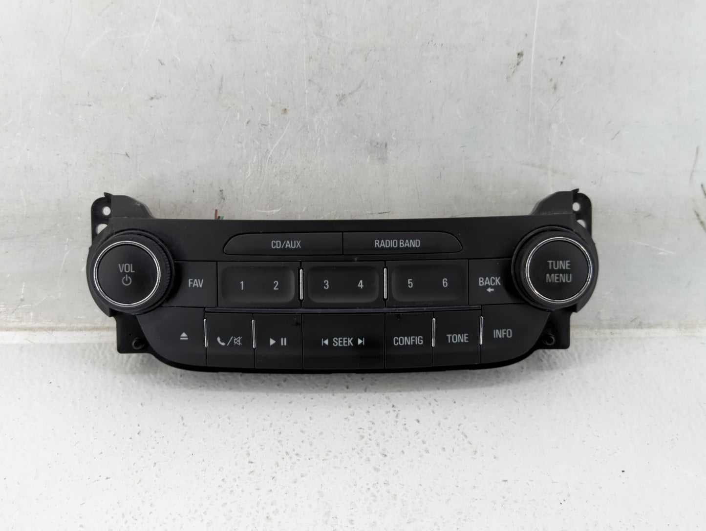 2014-2016 Chevrolet Malibu Radio AM FM Cd Player Receiver Replacement P/N:23430066 Fits Fits 2014 2015 2016 OEM Used Auto Pa
