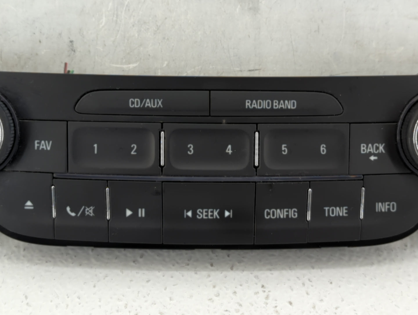 2014-2016 Chevrolet Malibu Radio AM FM Cd Player Receiver Replacement P/N:23430066 Fits Fits 2014 2015 2016 OEM Used Auto Pa
